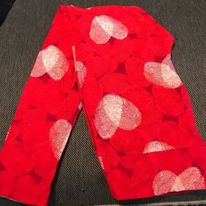Tall & Curvy LLR Heart printed leggings